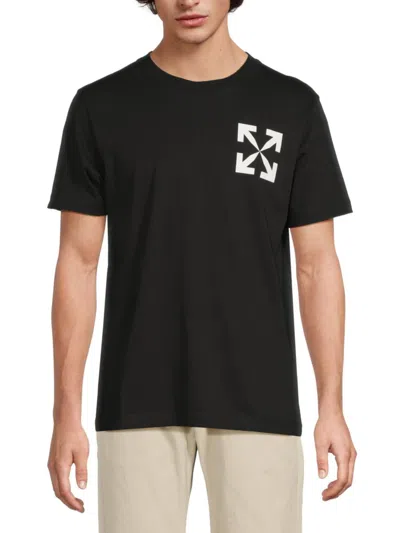 Off-white Arrow-print T-shirt In Black