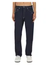Off-white Off Embroidery Loose Cotton Jeans In Beige