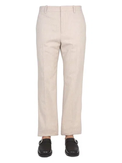 OFF-WHITE MEN'S SLIM FIT PANTS