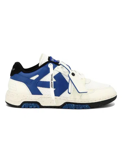 Off-white Slim Out Of Office Colour-block Sneakers In White