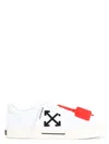 Off-white Off White New Vulcanized Low Sneakers In White