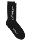 Off-white Large Logo-print Cotton Socks
