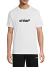 Off-white Arrow-print Cotton T-shirt In White