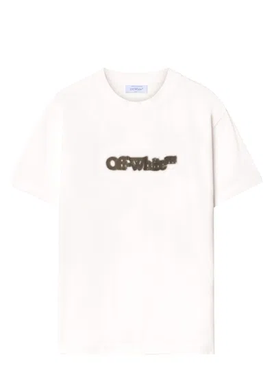 OFF-WHITE MEN'S SPRAY ARROW T SHIRT