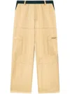 Off-white Off White Men `stitch Cotgab` Straight Cargo Pants