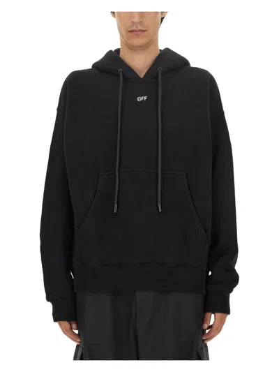 Off-white Men's Sweatshirt With Logo In Black
