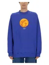 Off-white Sweatshirt With Venus Print Extra In Blue
