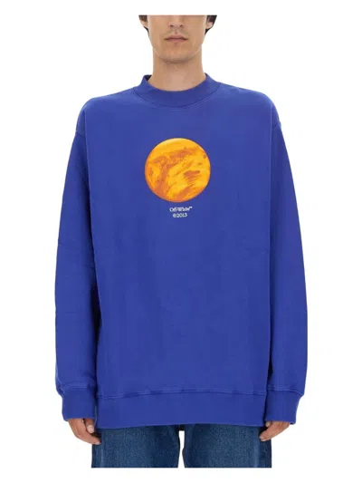 OFF-WHITE MEN'S SWEATSHIRT WITH VENUS PRINT EXTRA