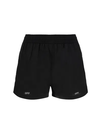 Off-white Men Swimshorts In Black