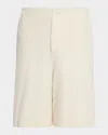 Off-white Off Ao Terry Bowling Shorts In Cream - No C