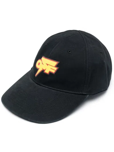 Pre-owned Off-white Men's Thunder Baseball Cap In Off/white