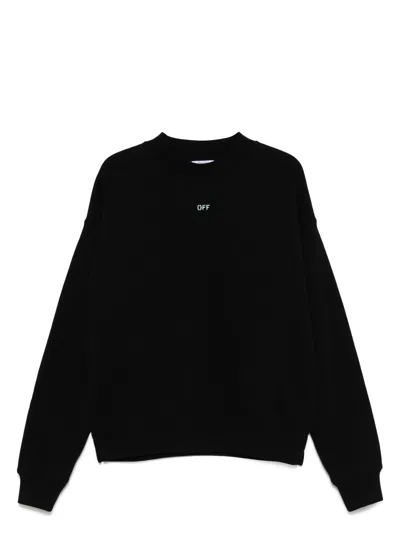 OFF-WHITE MEN'S VIBE ARROW SKATE CREWNECK