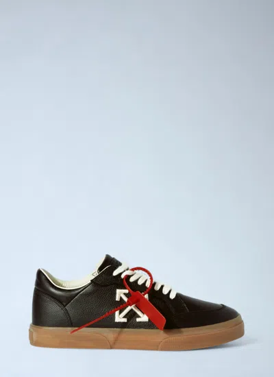 Off-white Off White Men Vulcanized Sneakers In Black