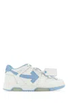 Off-white Off White Men White Leather Out Of Office Sneakers
