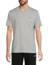 Off-white Man T-shirt Grey Size M Cotton In Gray