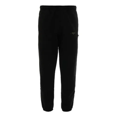 Off-white Mens Arrows Sketch Logo Casual Sports Pants In Black