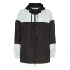 Off-white Mens Black White Splicing Jacket