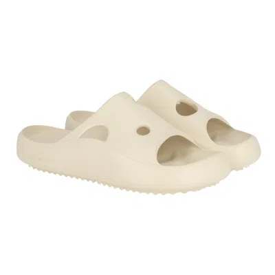 Off-white Off White Mens Bone Flip Flop In Neutral