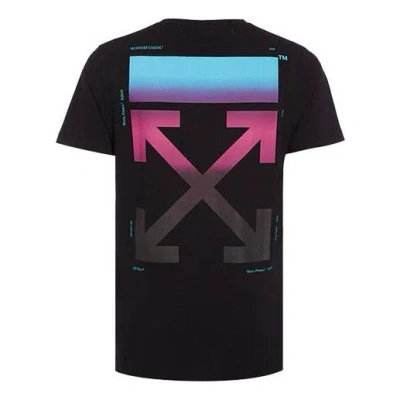 Off-white Mens Gradient Arrows Short Sleeve In Black
