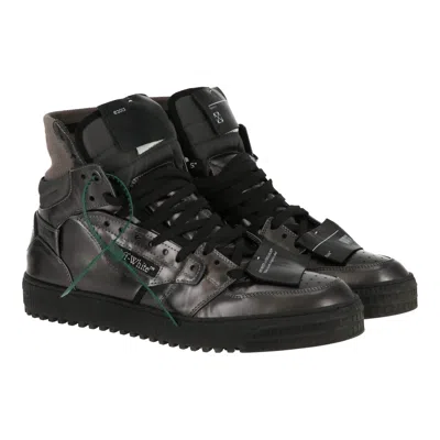 Off-white Off White Mens Gunmetal Sneaker In Black