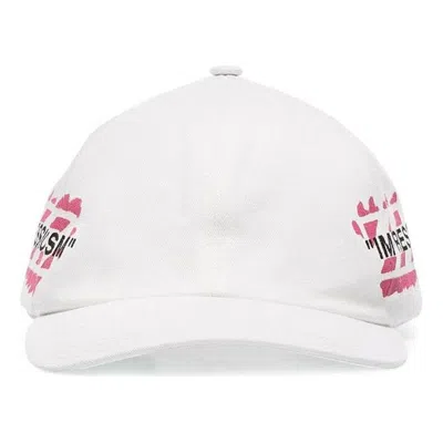 Off-white Mens Impressionism Peaked Cap White