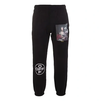 Off-white Mens Mariana De Silva Logo Sweatpants In Black