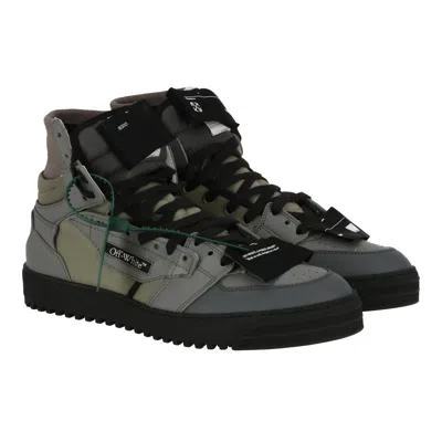 Off-white Off White Mens Medium Grey Sneaker In Gray