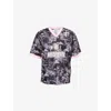 Off-white Fresco Soccer T-shirt In Black And White