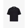 Off-white Men Black 3d Arrow Spray T-shirt, S Luxury T-shirts For Men Darveys In Black