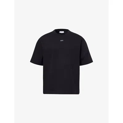 Off-white Arrow Motif T-shirt In Black