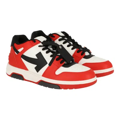 Off-white Off White Mens Red/black Sneaker In Multi