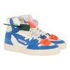 Off-white Off White Mens White/blue Sneaker In Multi