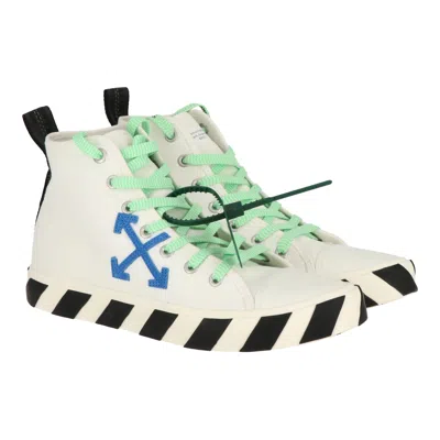 Off-white Off White Mens White/navy Sneaker In Multi