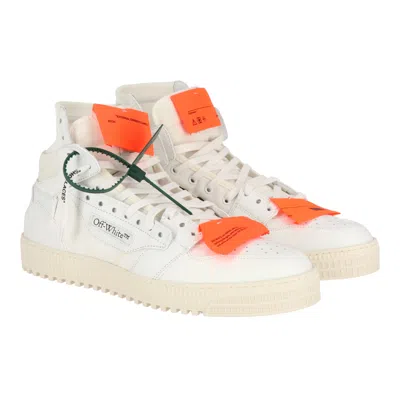 Off-white Off White Mens White/orange Sneaker In Multi