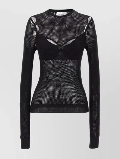 OFF-WHITE 'MESH ARROW BRALETTE' TOP