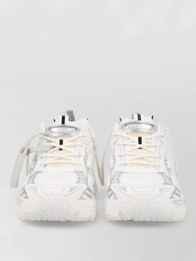 Off-white Be Right Back Mesh Sneakers Pull Tabs In White