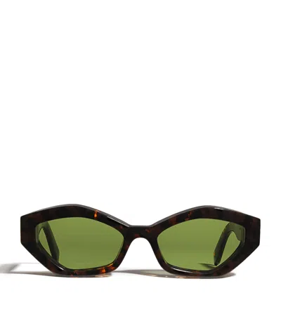 Off-white Metal Hilo Sunglasses