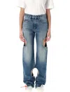 Off-white Meteor Cut-out Straight-leg Jeans