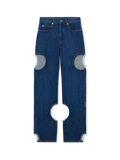 Off-white Meteor Denim Pants In Blue