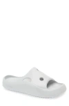 Off-white Man Sandals Light Grey Size 11 Rubber In Light Grey