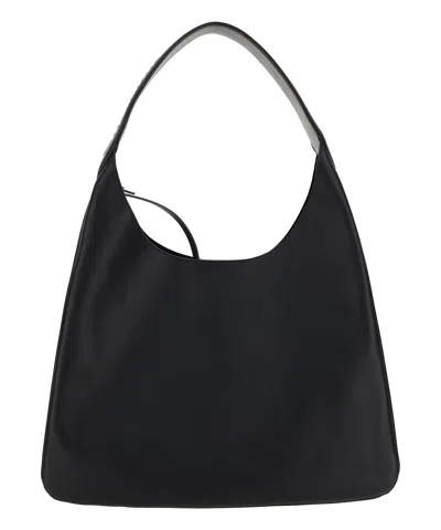 Off-white Metropolitan Hobo Bag In Black