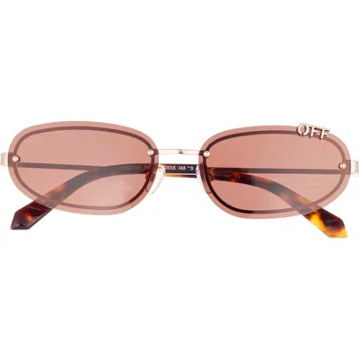 Off-white Miami 60mm Oval Sunglasses