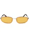 Off-white Miami Sunglasses In Gold