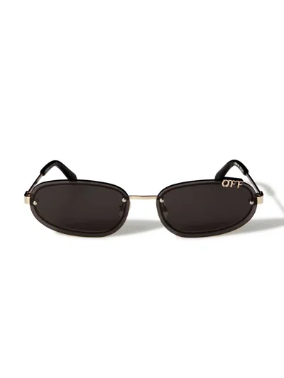 Off-white Miami Sunglasses In Gold