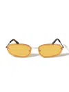 Off-white Miami Sunglasses In Yellow