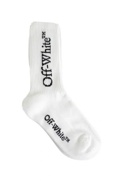 Off-white Mid Bookish Socks In White