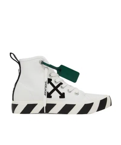 OFF-WHITE ARROWS-MOTIF LACE-UP SNEAKERS