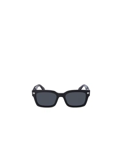Off-white Midland Square-frame Sunglasses In Black