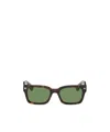 Off-white Midland Square Frame Sunglasses In Green