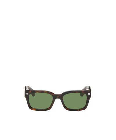 Off-white Midland Square Frame Sunglasses In Havana